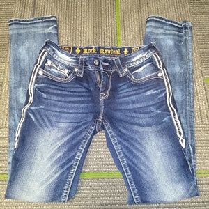 Rock Revival Jeans - Rock Revival ⚜️ SZ 27 Ruella Straight Rock Revival Jeans - Rock Revival ⚜️ SZ 27 Ruella Straight